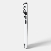 Blinde en witte vispellijnen | iPhone Case (Achterkant / Links)