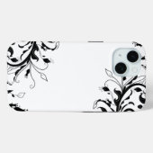 Blinde en witte vispellijnen | iPhone Case (Achterkant (horizontaal))
