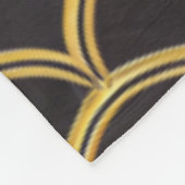 Blinde kunstdeken fleece deken (Hoek)