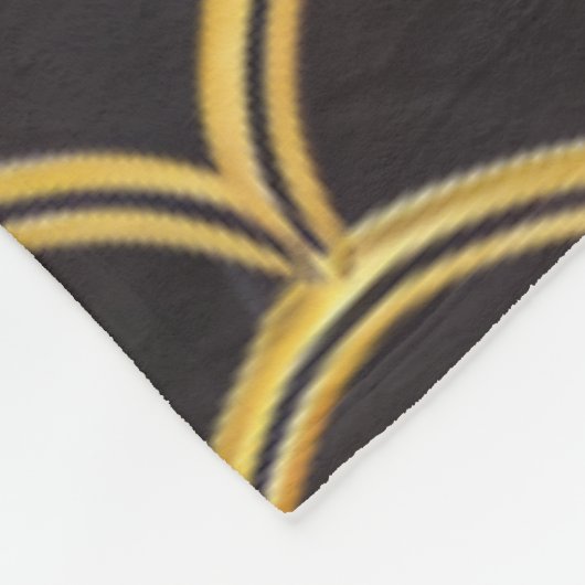 Blinde kunstdeken fleece deken (Hoek)