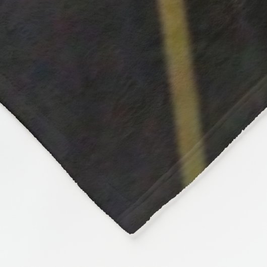 Blinde kunstdeken fleece deken (Hoek)