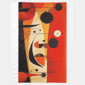 Blinde kunstdeken fleece deken (Voorkant)