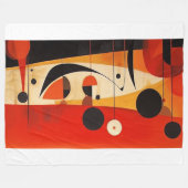 Blinde kunstdeken fleece deken (Voorkant (Horizontaal))