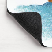 Blinde olifant die een ananas balanceert... muismat (Hoek)