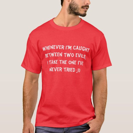 Blinde T-shirt :) (Voorkant)