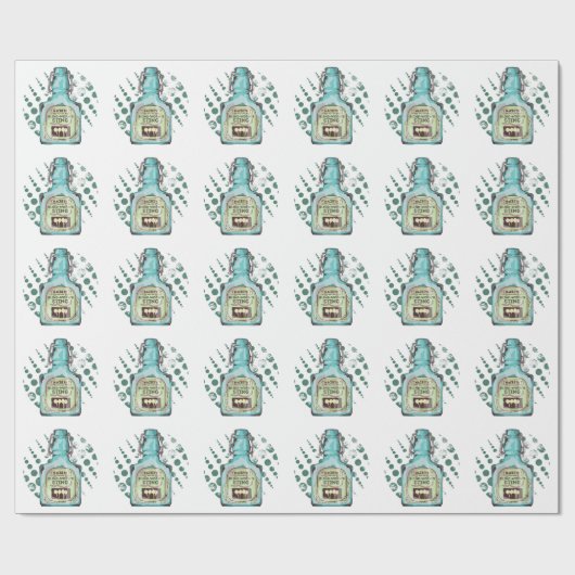 Blinde wormen steken Shakespeare Macbeth Cadeaupapier (Vlak)