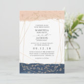 Blindebruid, goud en zeemacht kaart (Staand voorkant)