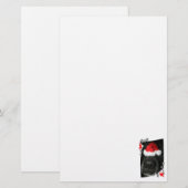 Blindehondenneus met kerstfoto briefpapier (Voorkant / Achterkant)