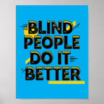 Blinden Doen Het Better - Blauw