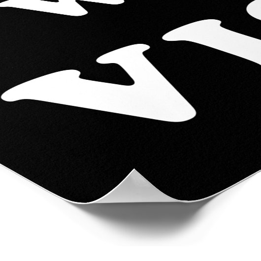 Blinden met een visie - Blindness Awareness Quote Poster (Hoek)