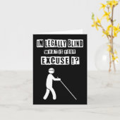 Blinden persoon cadeau 3 december 2022 Internati Kaart (Gele Bloem)