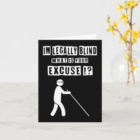 Blinden persoon cadeau 3 december 2022 Internati Kaart (Gele Bloem)