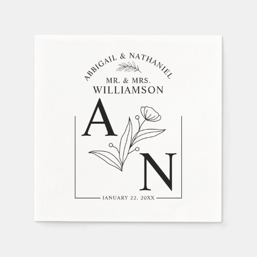 Blindenbloem Servet (Voorkant)