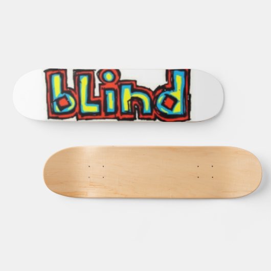 blindenbord persoonlijk skateboard (Horizontaal)