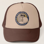 Blindeneekhoorn Golf Trucker Pet (Voorkant)
