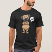 Blindenlandshond grappig t-shirt (Voorkant)