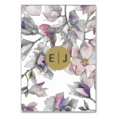 Blindenroze goudbloem Tuin Botanische bruiloft Kaart (Achterkant)