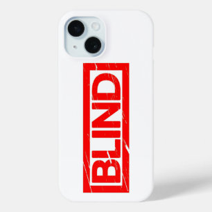 Blindenstempel iPhone 15 Case