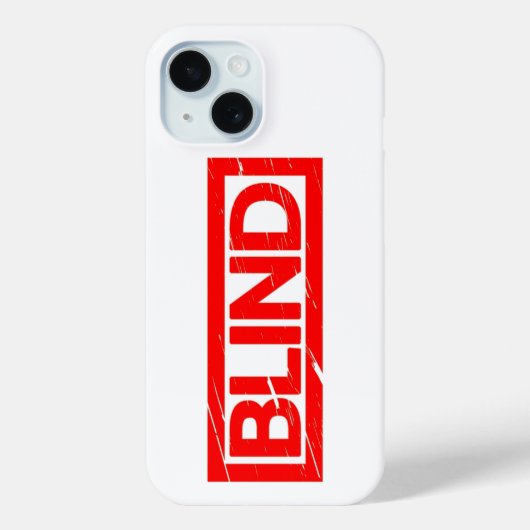 Blindenstempel Case-Mate iPhone Case (Achterkant)
