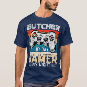 Blinder voor dag gamer voor 's nachts videogames t-shirt