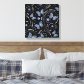 Blindereministoelpatroon Canvas Afdruk (Insitu (Slaapkamer))