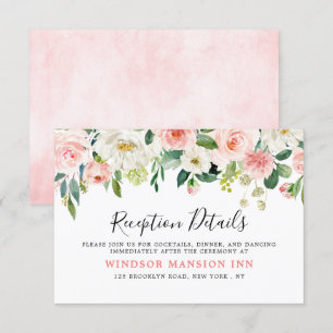 Blinderoze flesjes Botanische Ontvangst - Gegevens Kaart