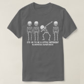 Blindheid Bewustzijn is een beetje anders T-shirt (Design voorkant)