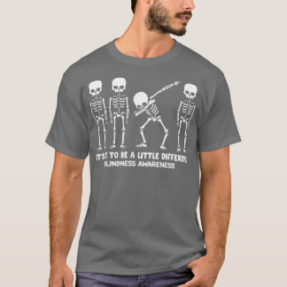 Blindheid Bewustzijn is een beetje anders T-shirt