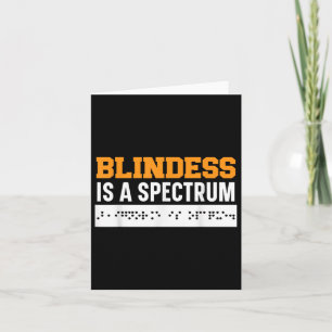 Blindheid is een symbool voor brailleschommeling v kaart