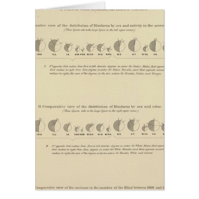 Blindheid, statistische Amerikaanse lithograaf 187 (Voorkant)