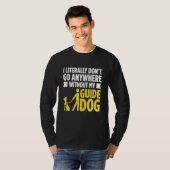 Blindheid Voor Blinde Mensen Blinde Persoon Braill T-shirt (Voorkant volledig)