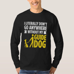 Blindheid Voor Blinde Mensen Blinde Persoon Braill T-shirt
