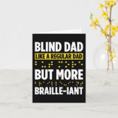 Blindheid voor blinde mensen braille kaart (Gele Bloem)