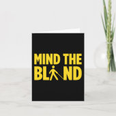 Blindheid voor blinde mensen braille kaart (Voorkant)