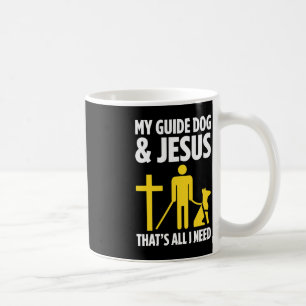 Blindheid voor blinde mensen braille koffiemok