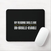 Blindheid voor blinde mensen braille muismat (Met muis)