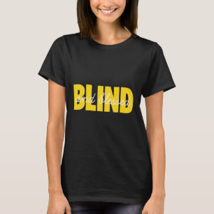 Blindheid voor blinde mensen braille t-shirt