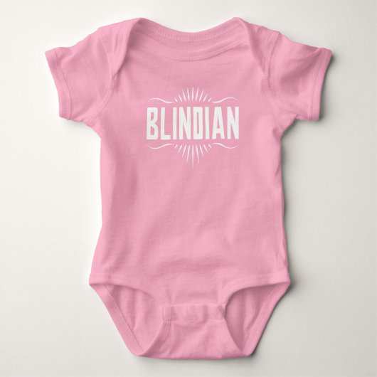 Blindian Baby one-Piece Romper (Voorkant)