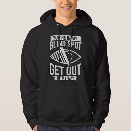 Blindness For Blind People Braille Hoodie (Voorkant)