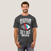 Blindness Gift For Blind People Braille T-shirt (Voorkant volledig)