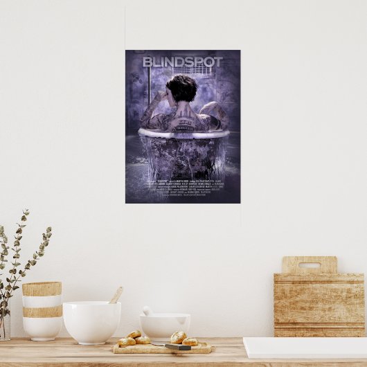 Blindspot Season 2 Jaimie Alexander Poster (Keuken)