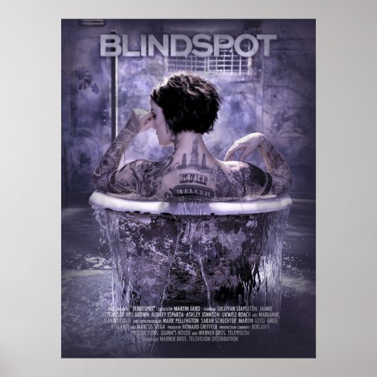 Blindspot Season 2 Jaimie Alexander Poster (Voorkant)