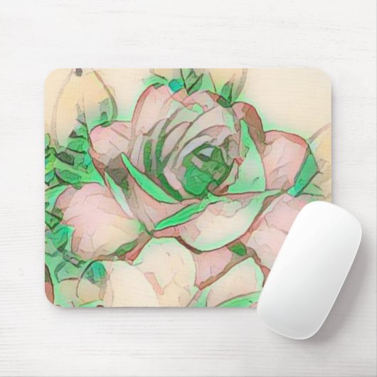  blindstaart licht en ultramoderne artistiek muismat (Met muis)