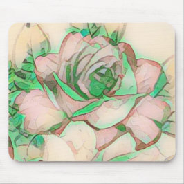  blindstaart licht en ultramoderne artistiek muismat