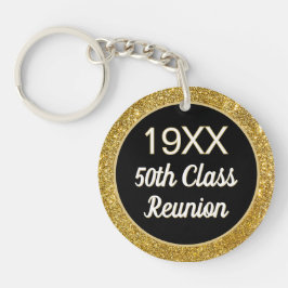 Bling!! 50ste klasreünie-sleutelhanger sleutelhanger