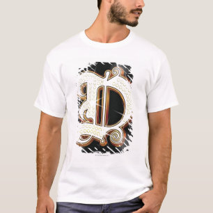 Bling alfabet D T-shirt