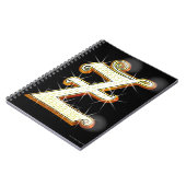 Bling-alfabet Z Notitieboek (Linkerzijde)