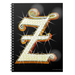 Bling-alfabet Z Notitieboek
