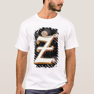 Bling-alfabet Z T-shirt