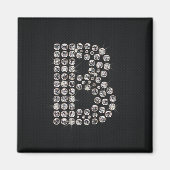 bling - B Magneet (Voorkant)
